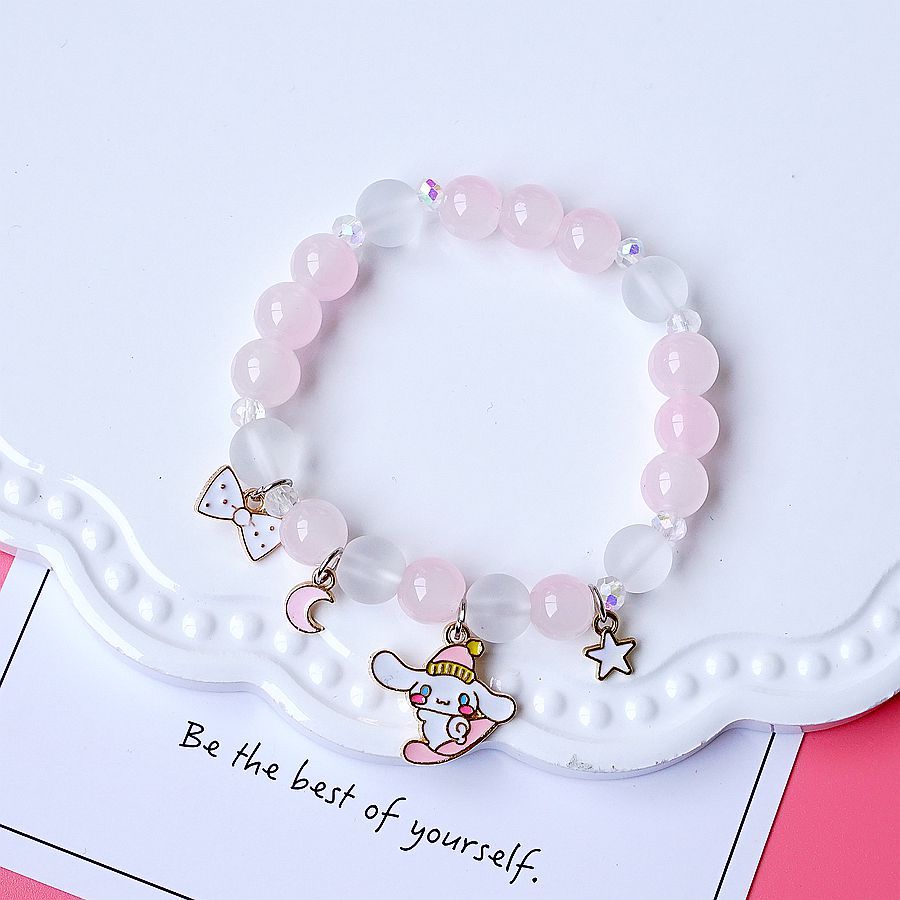 Fashion Rabbit Alloy Beaded Bracelets