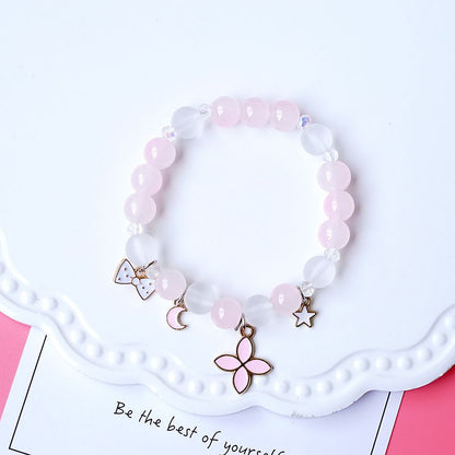 Fashion Rabbit Alloy Beaded Bracelets