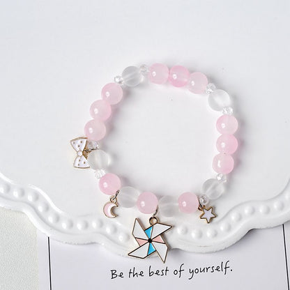 Fashion Rabbit Alloy Beaded Bracelets