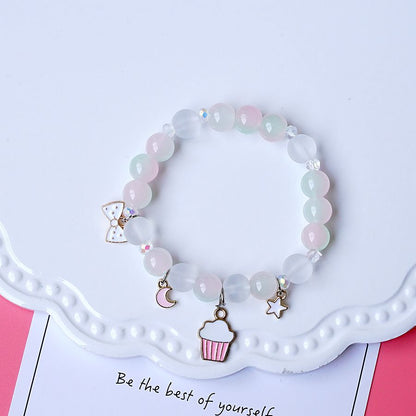 Fashion Rabbit Alloy Beaded Bracelets