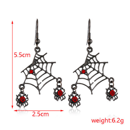 Fashion Skull Alloy Plating Women's Drop Earrings 1 Pair