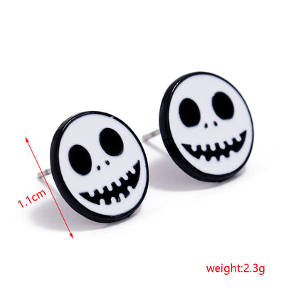 Fashion Skull Alloy Plating Women's Drop Earrings 1 Pair