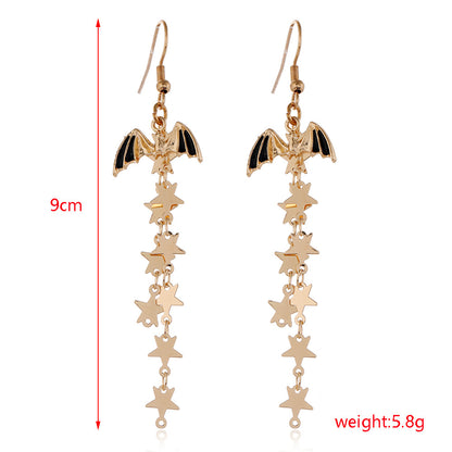 Fashion Skull Alloy Plating Women's Drop Earrings 1 Pair