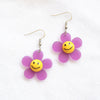 Fashion Flower Arylic Women's Drop Earrings 1 Pair