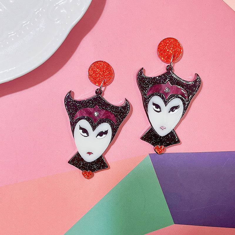 1 Pair Cartoon Style Cartoon Character Arylic Drop Earrings