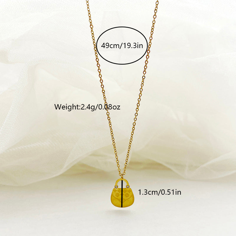 Wholesale Sweet Star Moon Flower Stainless Steel Plating Gold Plated Necklace