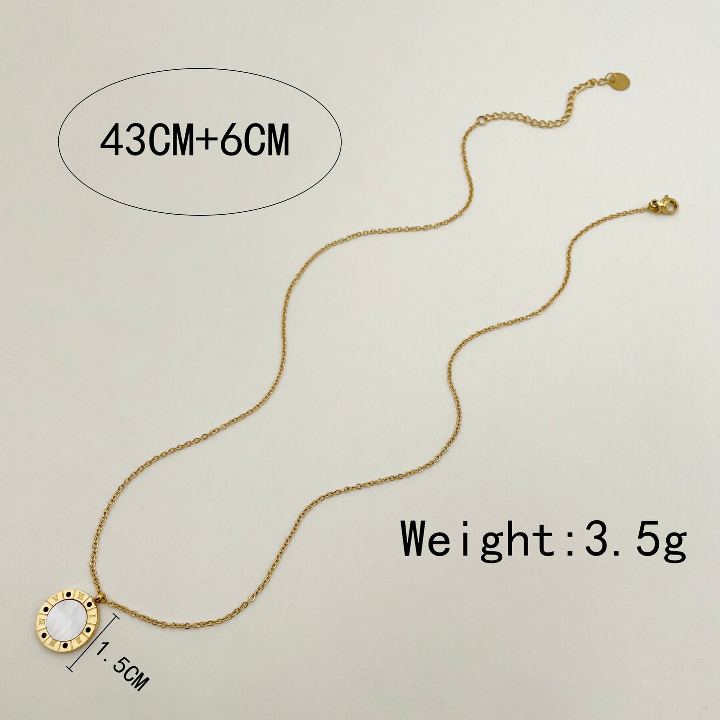 Wholesale Sweet Star Moon Flower Stainless Steel Plating Gold Plated Necklace