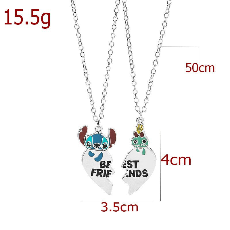 Cartoon Style Cartoon Character Alloy Plating Women's Necklace