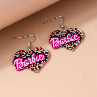 1 Pair Cute Geometric Alloy Drop Earrings