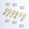 1 Set 3 Pairs Simple Style Classic Style Solid Color Plating Inlay Stainless Steel Zircon Gold Plated Silver Plated Drop Earrings