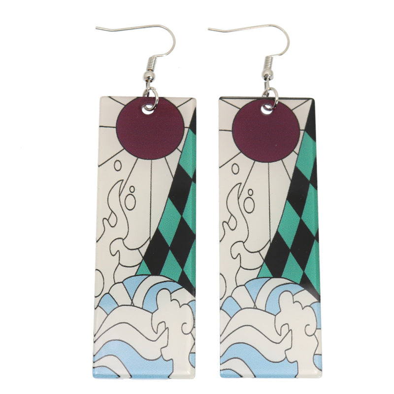 1 Pair Cartoon Style Cartoon Arylic Unisex Drop Earrings