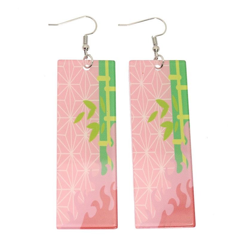 1 Pair Cartoon Style Cartoon Arylic Unisex Drop Earrings