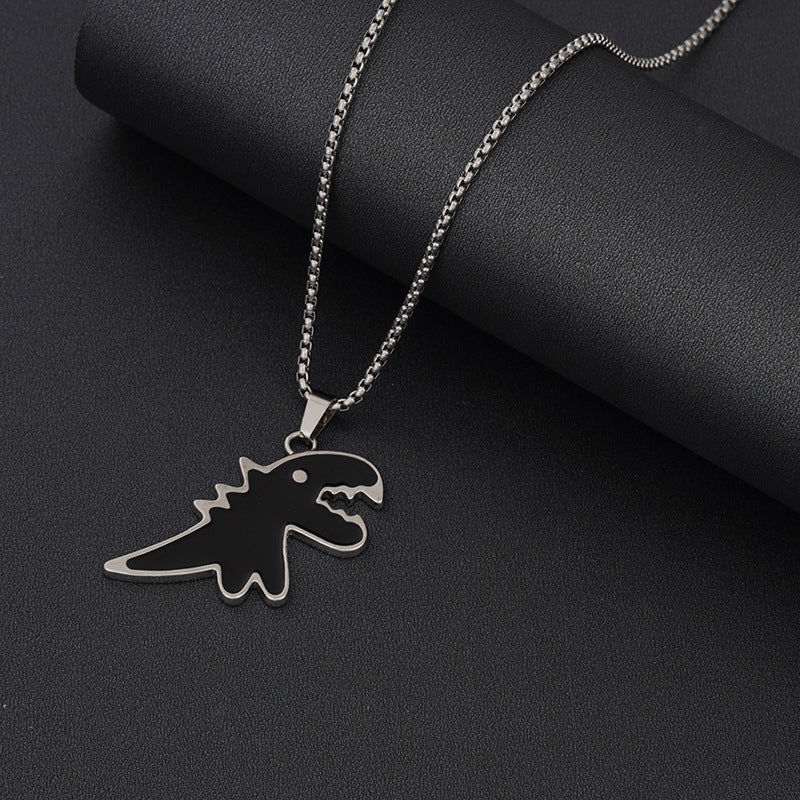 Hip-hop Letter Airplane Alloy Titanium Steel Wholesale Pendant Necklace