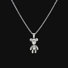 Hip-hop Letter Airplane Alloy Titanium Steel Wholesale Pendant Necklace