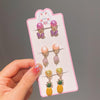 Cute Flower Bow Knot Fish Tail Alloy Plastic Wholesale Drop Earrings