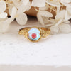 304 Stainless Steel Simple Style Inlay Solid Color Zircon Rings