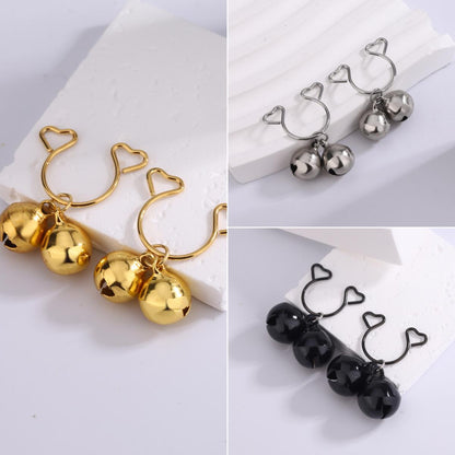 1 Pair Nipple Rings & Studs Sexy Simple Style Bell Alloy Copper Spray Paint 18K Gold Plated Nipple Rings & Studs