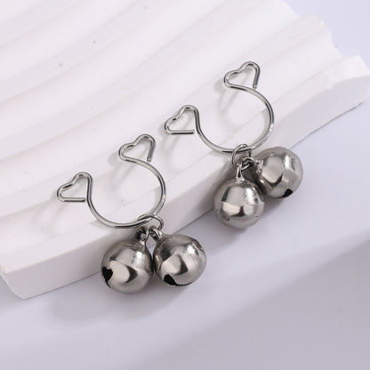 1 Pair Nipple Rings & Studs Sexy Simple Style Bell Alloy Copper Spray Paint 18K Gold Plated Nipple Rings & Studs