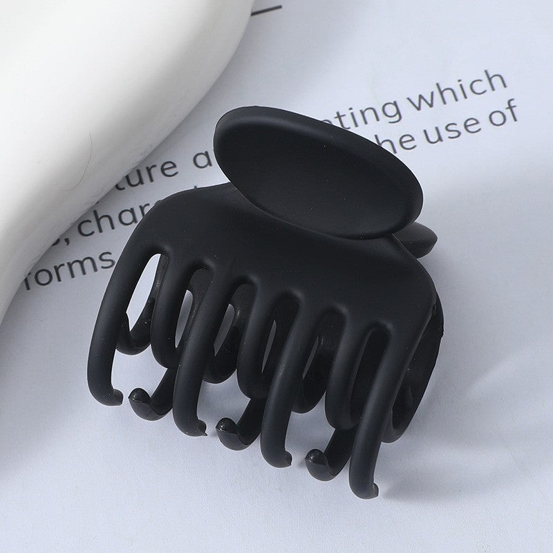 Simple Style Classic Style Solid Color Plastic Resin Stoving Varnish Hair Claws