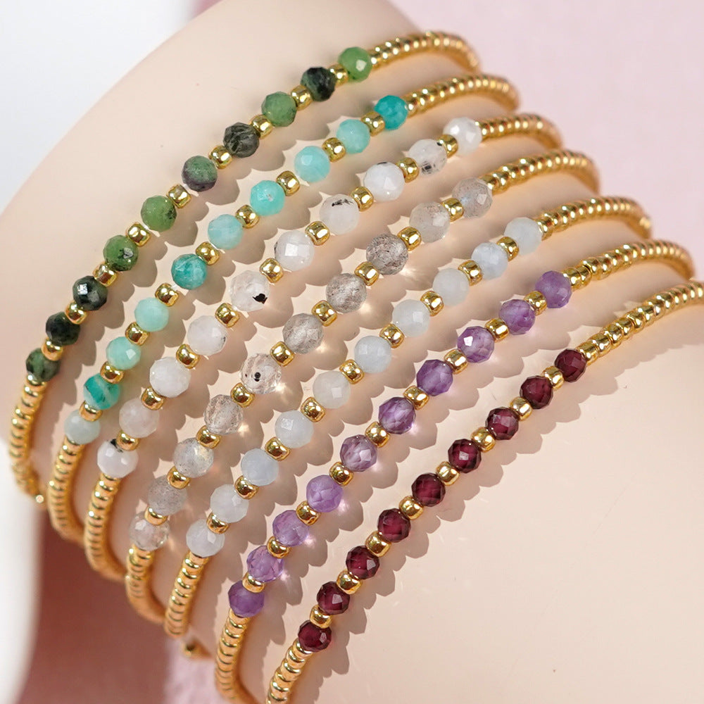 Bohemian Geometric Glass Glass Women's Bracelets