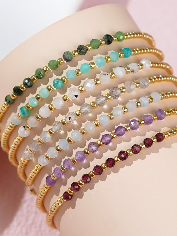 Bohemian Geometric Glass Glass Women's Bracelets