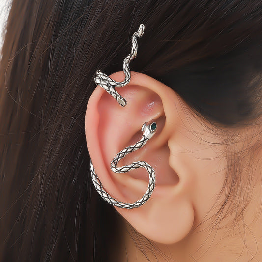 1 Piece Simple Style Classic Style Snake Plating Alloy Gold Plated Earrings