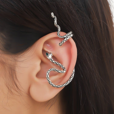 1 Piece Simple Style Classic Style Snake Plating Alloy Gold Plated Earrings