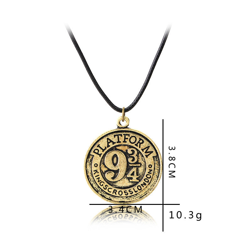 Fashion Geometric Alloy Plating Unisex Necklace