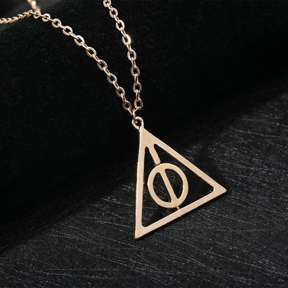 Fashion Geometric Alloy Plating Unisex Necklace