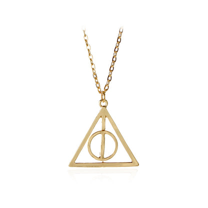 Fashion Geometric Alloy Plating Unisex Necklace