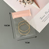 Simple Style Transparent EVA Jewelry Packaging Bags