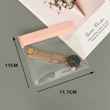 Simple Style Transparent EVA Jewelry Packaging Bags