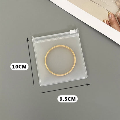 Simple Style Transparent EVA Jewelry Packaging Bags