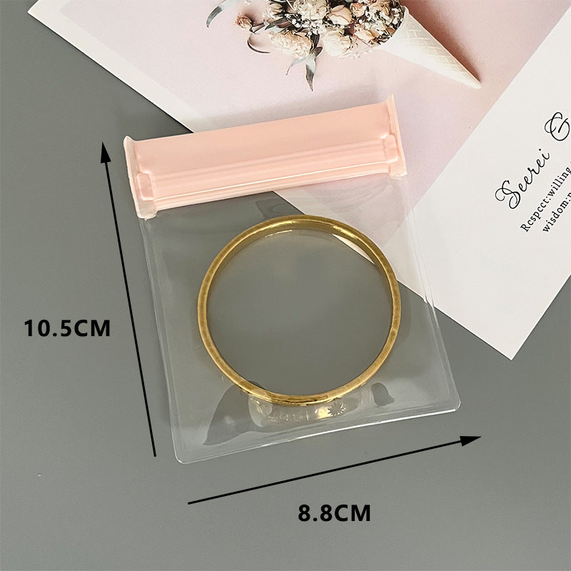 Simple Style Transparent EVA Jewelry Packaging Bags