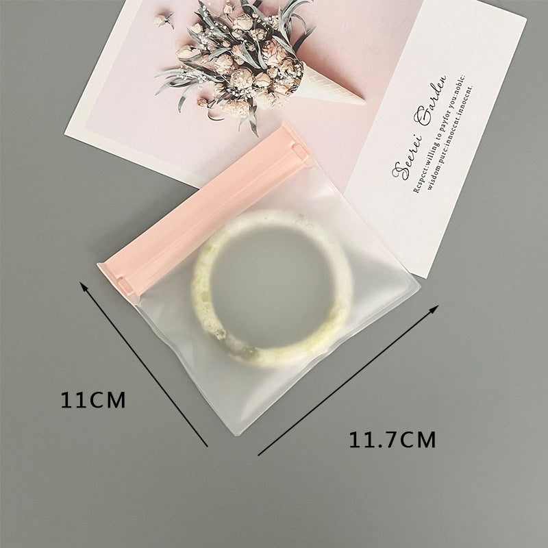 Simple Style Transparent EVA Jewelry Packaging Bags