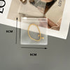 Simple Style Transparent EVA Jewelry Packaging Bags