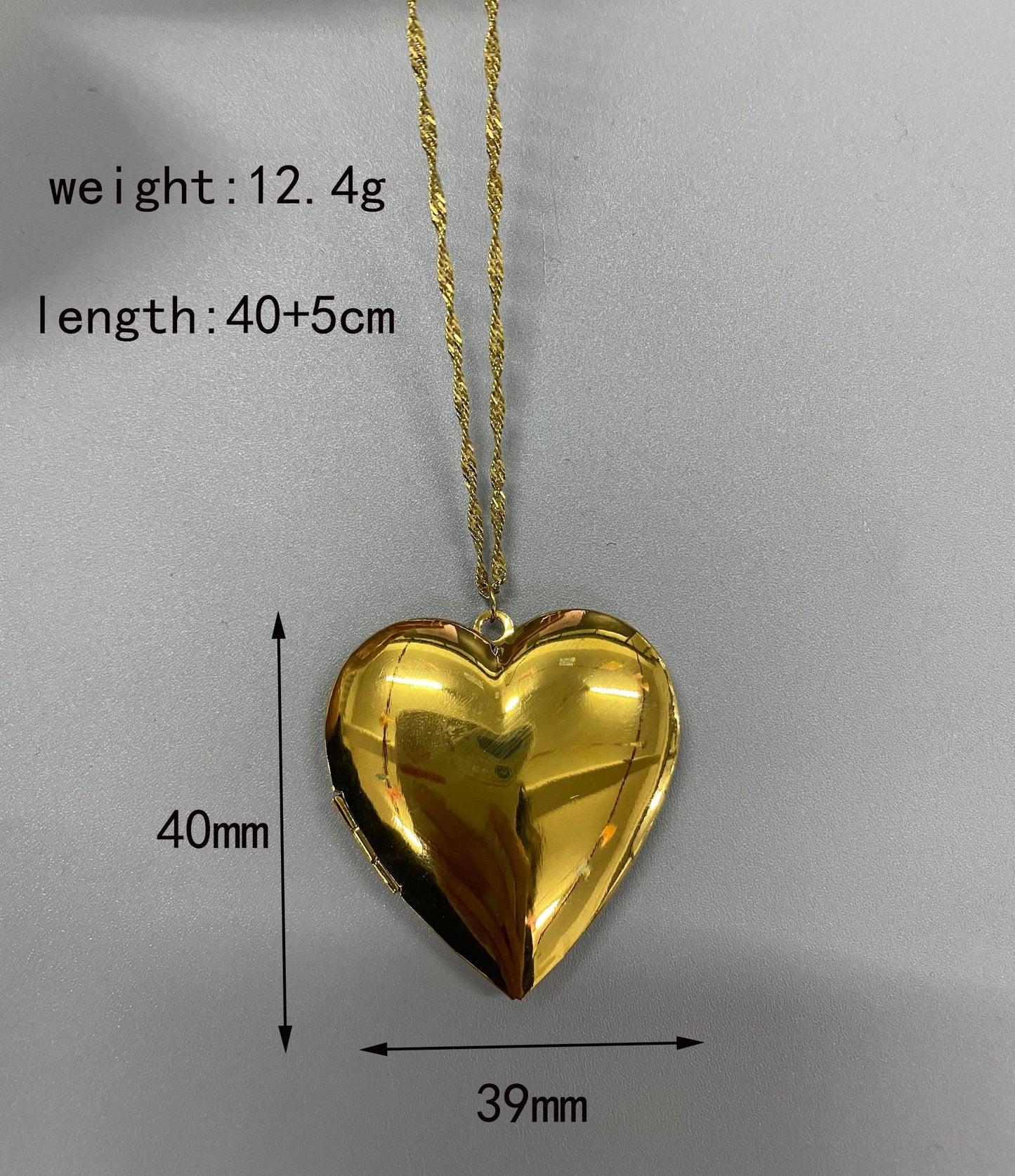 Casual Vintage Style Classic Style Heart Shape Stainless Steel Plating 18k Gold Plated Pendant Necklace