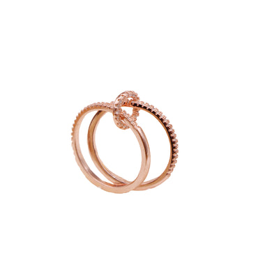 Wholesale Simple Style Classic Style Solid Color Copper Inlay Zircon Rings