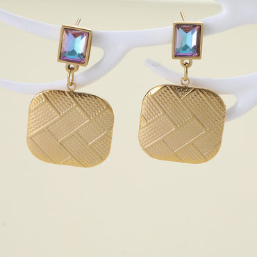 1 Pair Elegant Vintage Style Roman Style Letter Heart Shape Butterfly Zinc Alloy Drop Earrings