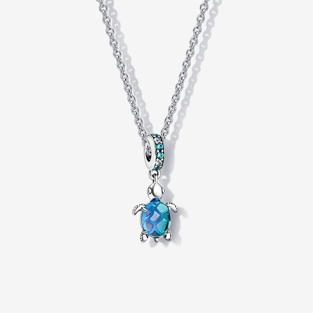 Sweet Doll Constellation Crown Sterling Silver Artificial Gemstones Pendant Necklace In Bulk