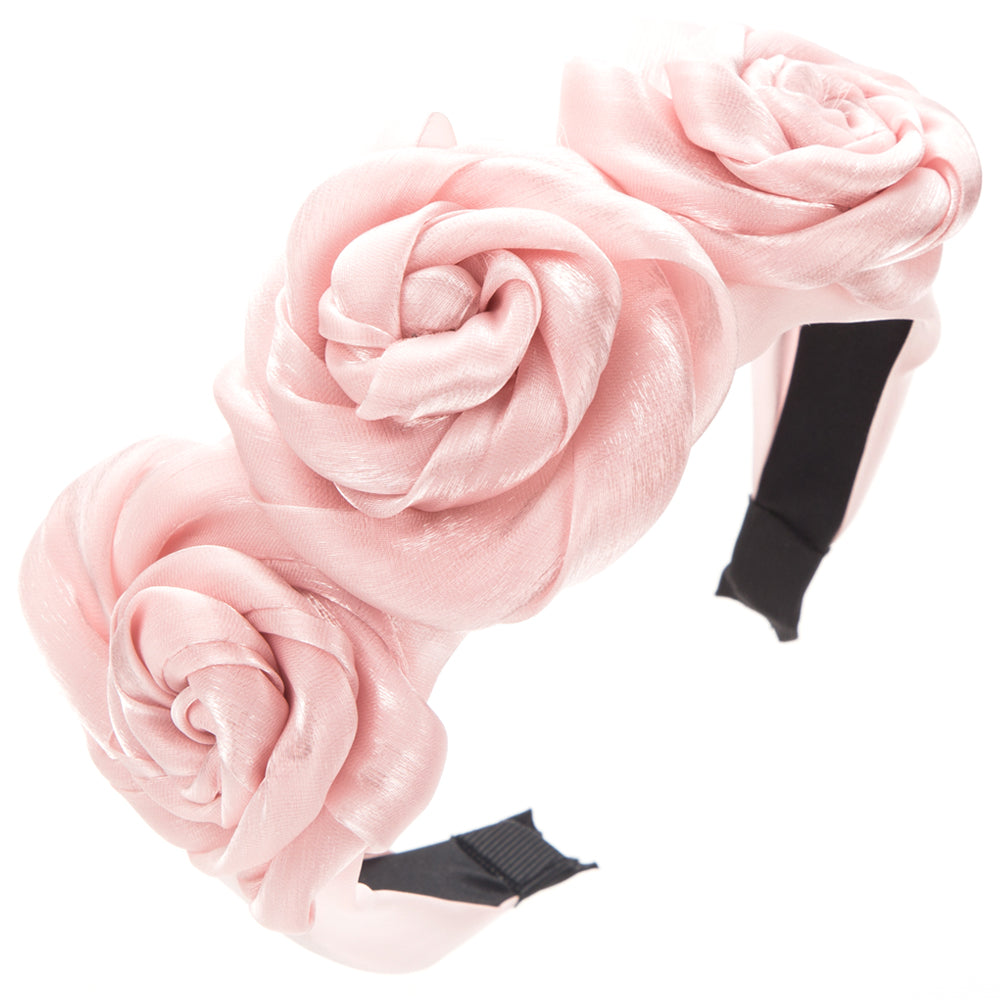 Women'S Elegant Sweet Flower Alloy Cloth Hair Band