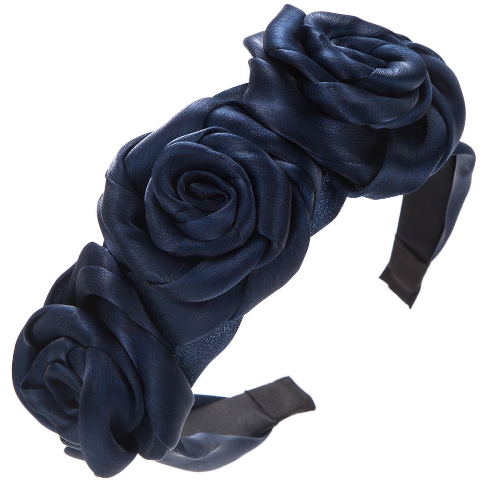 Women'S Elegant Sweet Flower Alloy Cloth Hair Band