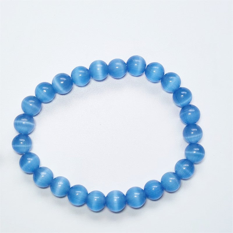 Ethnic Style Crack Turquoise Glass Beaded Bracelets