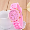 Fashion Round Buckle Quartz Women'S Watches