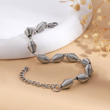 Ferroalloy 18K Gold Plated Simple Style Classic Style Plating Solid Color Bracelets