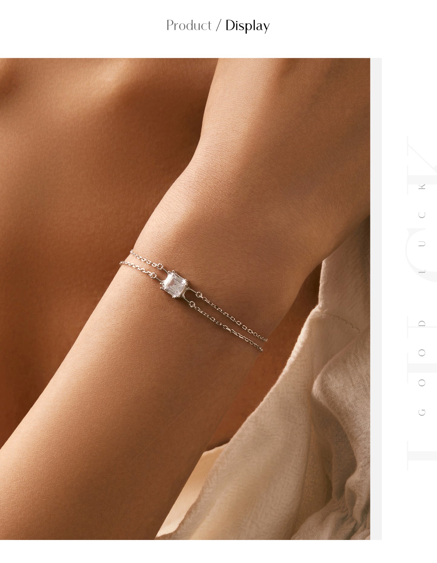 Sterling Silver Silver Plated Elegant Classic Style Plating Inlay Solid Color Zircon Bracelets