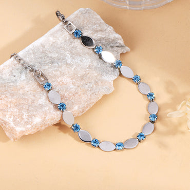 Ferroalloy Simple Style Classic Style Color Block Bracelets