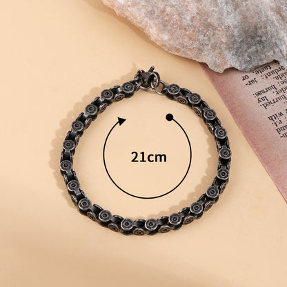 Ferroalloy Simple Style Classic Style Solid Color Bracelets
