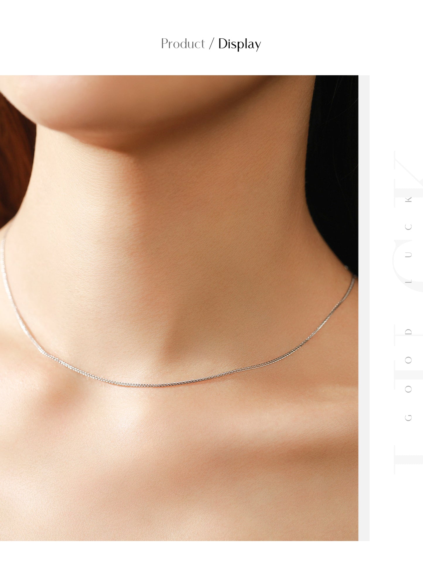 Sterling Silver Silver Plated Simple Style Classic Style Plating Solid Color Choker