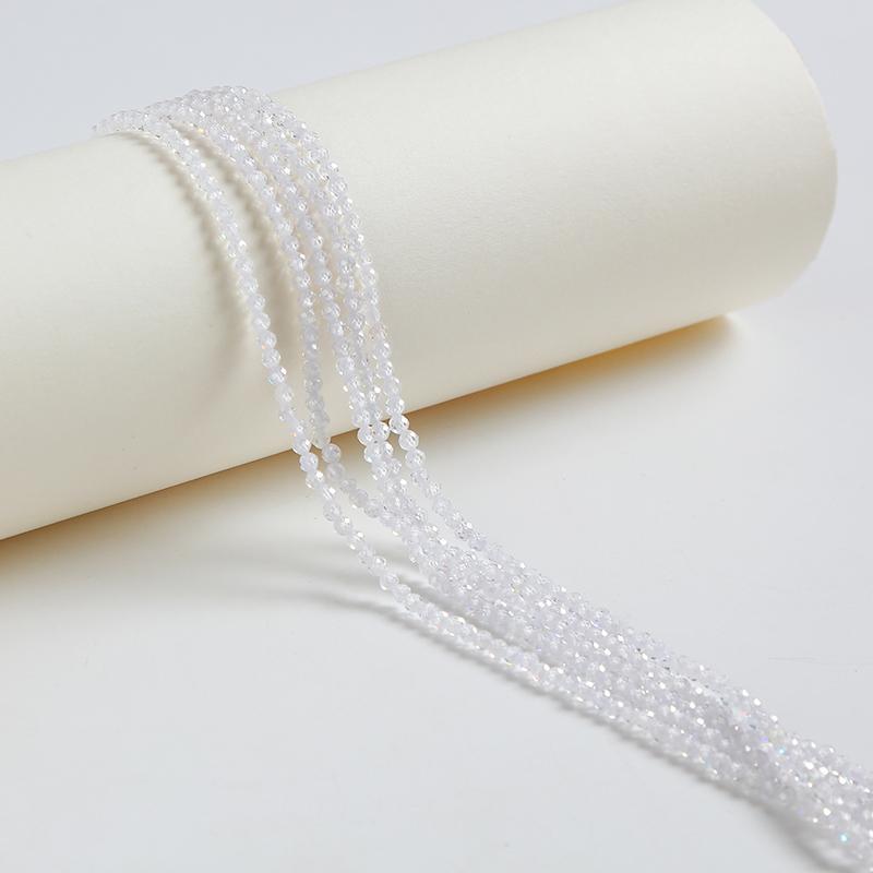 1 Piece Artificial Crystal Round Beads